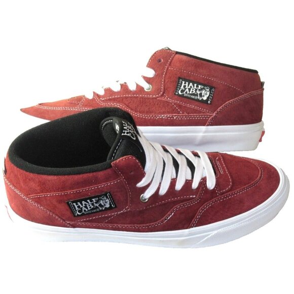 Vans Other - Vans Men's Skate Half Cab Pig Suede Brick Orange shoes Classic Size 12-13 NIB
